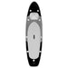 Inflatable Stand Up Paddle Board Set in Black - Little and Giant Explorers vidaXL