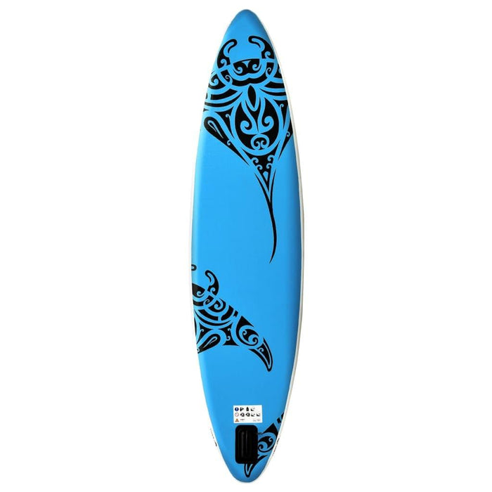 Inflatable Stand Up Paddleboard Set in Blue - Little and Giant Explorers vidaXL