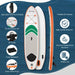 Inflatable SUP Board – 320cm | Paddle, Pump, Backpack and 3 Fins Included OUTSUNNY - Little and Giant Explorers Outsunny