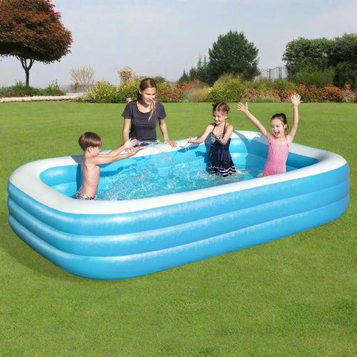 Inflatable Swimming Pool (305 x 183 x 56cm) - Little and Giant Explorers Bestway