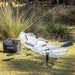 Inflatable Transparent Kayak with Accessories (2 persons) - Little and Giant Explorers InnovaGoods