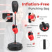 Inflation-Free Boxing set with Punching Bag and Gloves - Little and Giant Explorers Costway