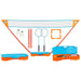 Instant Badminton Game Set in Blue and Orange - Little and Giant Explorers Get & Go