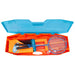 Instant Badminton Game Set in Blue and Orange - Little and Giant Explorers Get & Go