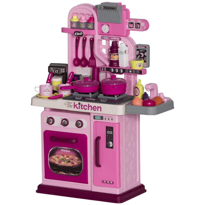 Kids Toy Kitchen with 33 Accessories