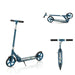 Kick Scooter with Adjustable Handlebar - Blue | Foldable Aluminium Frame - 8" PU Wheels COSTWAY - Little and Giant Explorers Costway