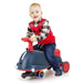 2-in-1 Electric Wiggle Car with Music and Pedal 6V - Little and Giant Explorers Costway