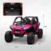 Kids 2-Seater Electric Ride on SUV Truck with 3 Speeds in Pink 24V - Little and Giant Explorers AIYAPLAY