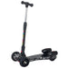 3 Wheel Plastic Scooter with Adjustable Height and Engine-Look Water Spray - Little and Giant Explorers HOMCOM