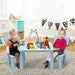 Kids Activity Table and Chair Set - Little and Giant Explorers Costway