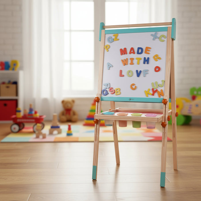 Kids Multi-Functional Easel - Little and Giant Explorers Classic World