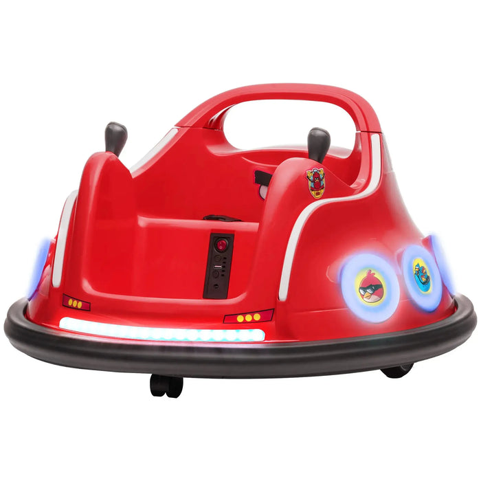 Kids Angry Bird Licensed Waltzer Car with Joysticks in Red 12V - Little and Giant Explorers AIYAPLAY