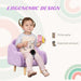 Kids Armchair Purple | Cloud Design with Dutch Velvet - Little and Giant Explorers ZONEKIZ