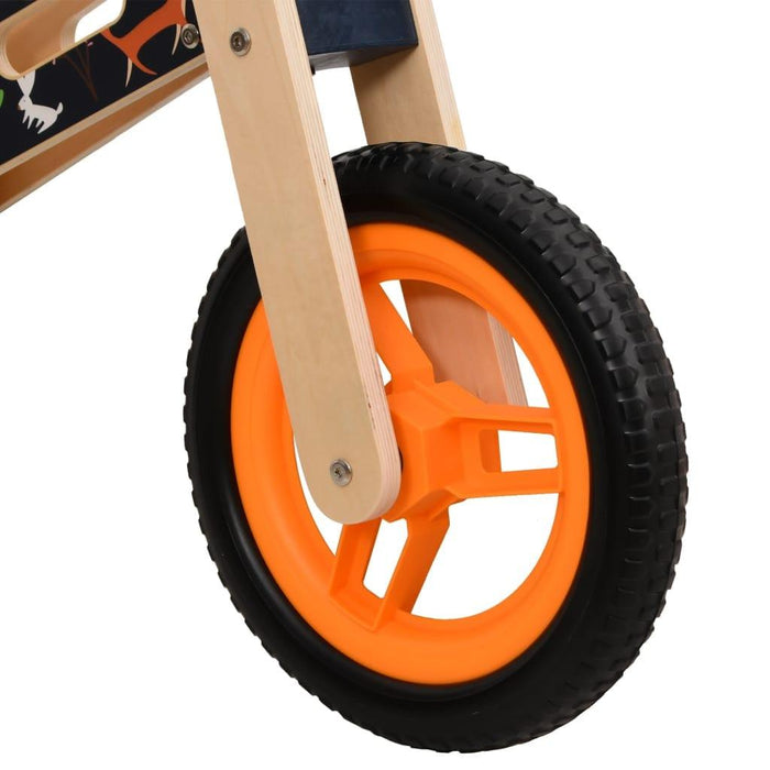 Balance Bike in Orange Printed - Little and Giant Explorers vidaXL