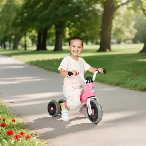 Kids Balance Bike – Pink | Toddler Trike - Enclosed Wheels and Silent EVA Tyres AIYAPLAY - Little and Giant Explorers AIYAPLAY