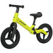 Balance Bike with Adjustable Seat, Handlebar and PU Wheels in Green - Little and Giant Explorers AIYAPLAY