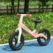 Balance Bike with Adjustable Seat, Handlebar and PU Wheels in Pink - Little and Giant Explorers AIYAPLAY