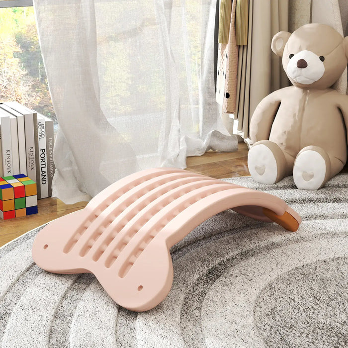 Kids Balance Board | Cute Monster Design (Pink Edition) - Little and Giant Explorers AIYAPLAY