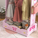 Kids 'Ballerina' Clothes Rail with 2 Storage Shelves - Little and Giant Explorers AIYAPLAY