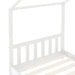 Kids Bed Frame in White and Solid Pine Wood (70 x 140cm) - Little and Giant Explorers vidaXL