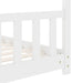 Kids Bed Frame in White and Solid Pine Wood (70 x 140cm) - Little and Giant Explorers vidaXL