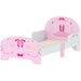 Ballet Theme Toddler Bed Frame with Safety Rails (76.5 x 144cm) - Little and Giant Explorers AIYAPLAY