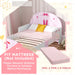 Ballet Theme Toddler Bed Frame with Safety Rails (76.5 x 144cm) - Little and Giant Explorers AIYAPLAY