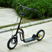 Kids Stunt Scooter with Dual Brakes in Black - Little and Giant Explorers HOMCOM