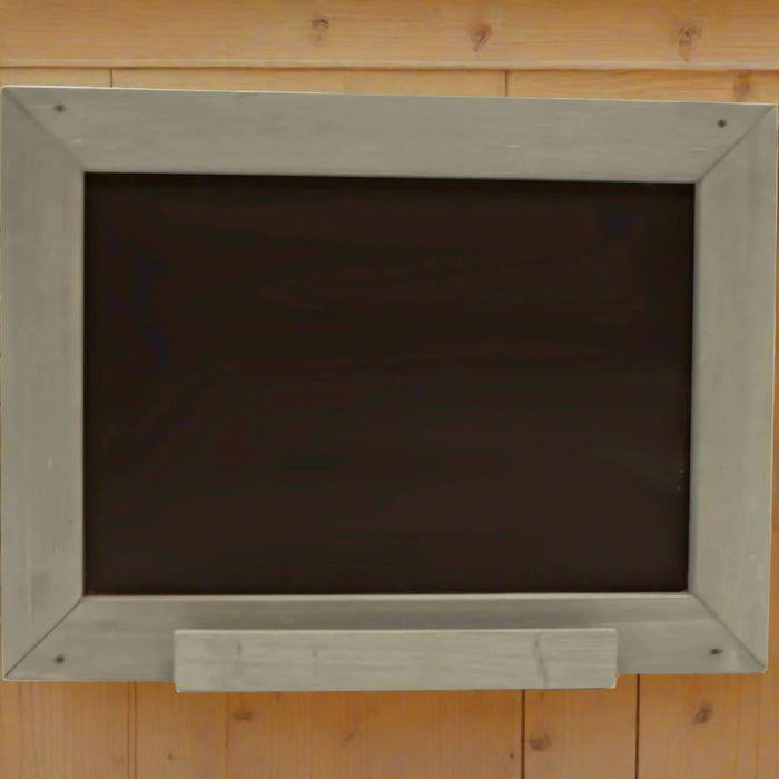 Kids Blackboard for Playhouse in Grey (2 x 40 x 30cm) - Little and Giant Explorers AXI