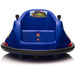 Blue Dinosaur Adventure Kids Ride on Bumper Car 6V - Little and Giant Explorers Zipper