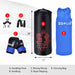 Kids Boxing Set | Punching Bag, Gloves, Hook and Jump Rope COSTWAY - Little and Giant Explorers Costway