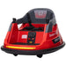 Bumper Car, 360° Rotation Spin with Lights and Music 12V in Red - Little and Giant Explorers HOMCOM