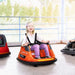 Bumper Car, 360° Rotation Spin with Lights and Music 12V in Orange - Little and Giant Explorers HOMCOM