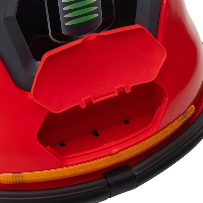 Bumper Car, 360° Rotation Spin with Lights and Music 12V in Red - Little and Giant Explorers HOMCOM