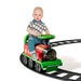 Kids Christmas Electric Ride On Train with Track 6V - Little and Giant Explorers Costway