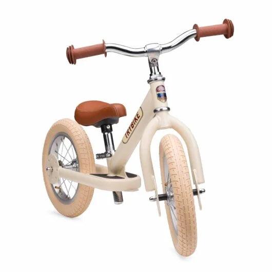 Convertible 2-in-1 Trike & Balance Bike in Vintage Cream - Matte - Little and Giant Explorers Trybike