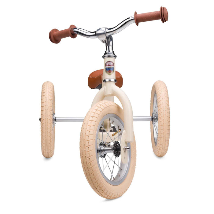 Convertible 2-in-1 Trike & Balance Bike in Vintage Cream - Matte - Little and Giant Explorers Trybike