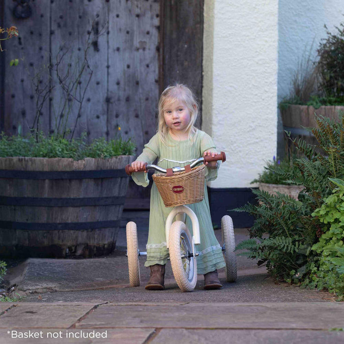 Convertible 2-in-1 Trike & Balance Bike in Vintage Cream - Matte - Little and Giant Explorers Trybike