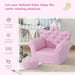 Kids 'Crown' Armchair with Footstool - Little and Giant Explorers HOMCOM