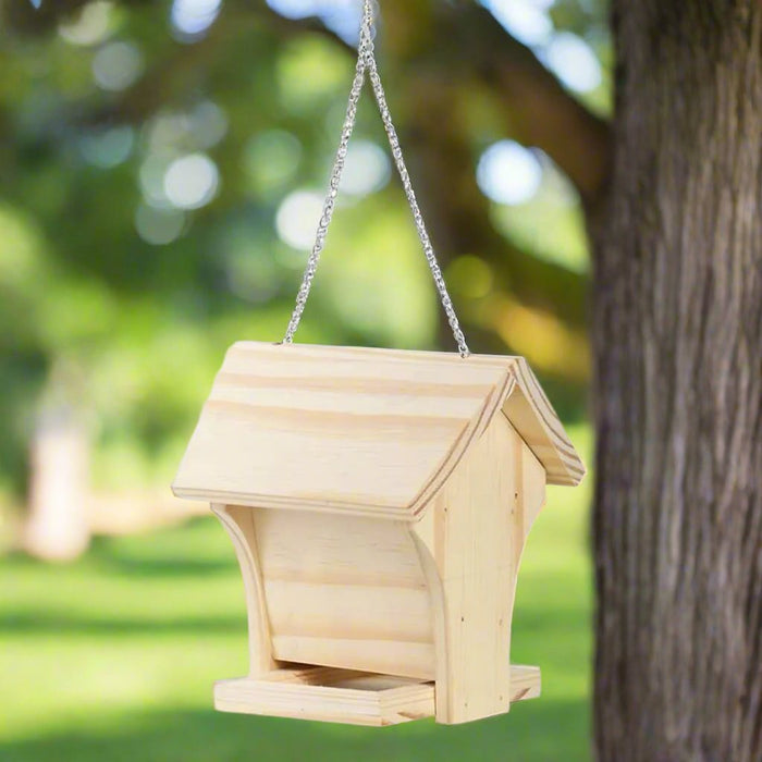 DIY Bird Feeder with Paint - Little and Giant Explorers Esschert Design