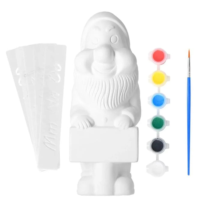 DIY Garden Gnome with Paint - Little and Giant Explorers Esschert Design