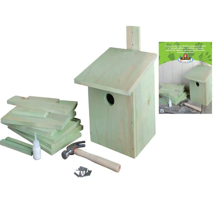 DIY Nesting Box in Green - Little and Giant Explorers Esschert Design