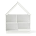Kids Dollhouse Bookshelf – White | 3-Tier Storage Cabinet and Toy Organiser COSTWAY - Little and Giant Explorers Costway