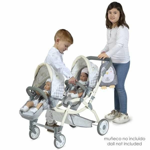 Double Doll Stroller 'Pipo' - Little and Giant Explorers Decuevas