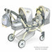 Double Doll Stroller 'Pipo' - Little and Giant Explorers Decuevas