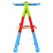 Kids Art Easel | 360° Rotating Design with Adjustable Height for Creative Activities - Little and Giant Explorers Costway