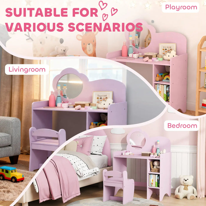 Children's playroom furniture set suitable for living room and bedroom scenarios.