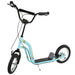 Kids Dual Brakes 12" Metal Frame Adjustable Stunt Scooter in Blue - Little and Giant Explorers