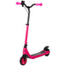 E-Scooter with Battery Display, Adjustable Height and Rear Brake in Pink - Little and Giant Explorers HOMCOM