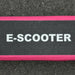 E-Scooter with Battery Display, Adjustable Height and Rear Brake in Pink - Little and Giant Explorers HOMCOM